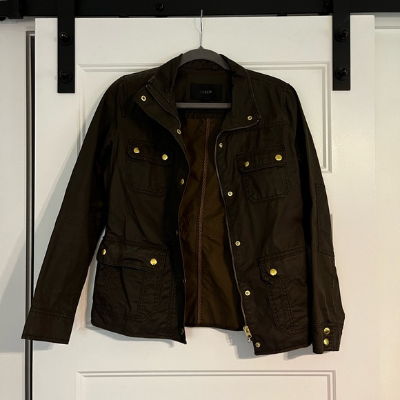 J Crew Army Jacket - Picture 1 of 4